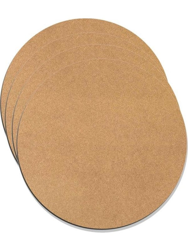 Mdf Coasters 6 Pieces 3mm Thick Coasters