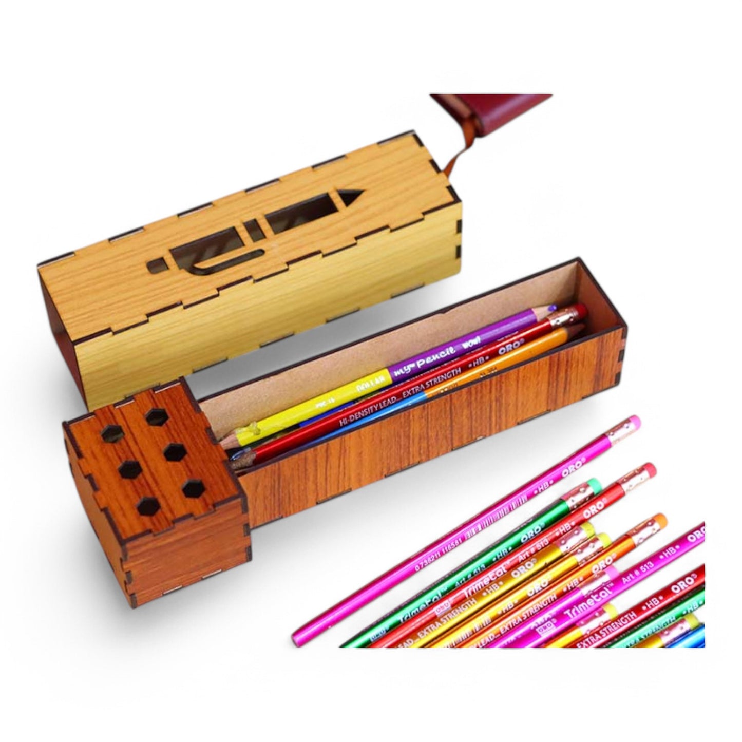 Wogard Compartmented Pencil Holder